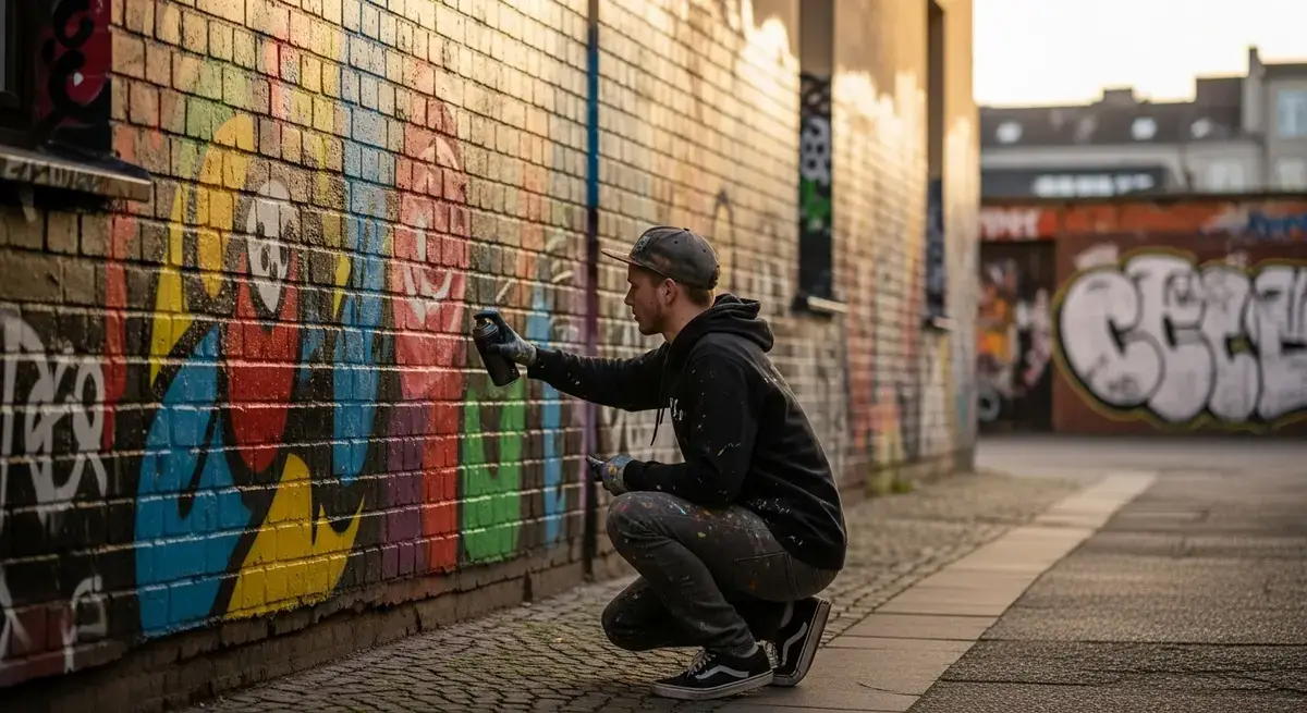 Urban art street-art und graffiti als kunstform entdecken